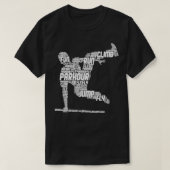 Parkour Freerunner Freerunning Traceur Kids Men Bo T-Shirt (Design vorne)