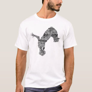 Parkour Freerunner Traceur Freerunning Men Boys Ki T-Shirt