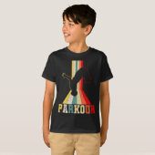 Parkour Freerunner Traceur Retro Freerunning Men B T-Shirt (Vorne ganz)