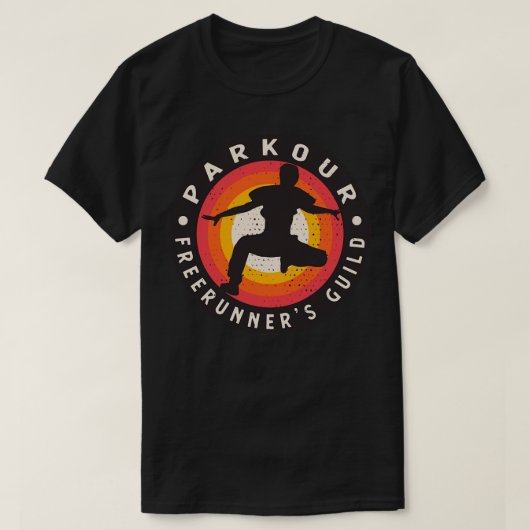 Parkour Freerunners Guild Freerunning T-Shirt (Design vorne)