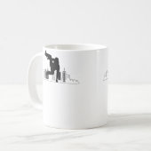 Parkour Freerunning Freerunner Kaffeetasse (Vorderseite Links)
