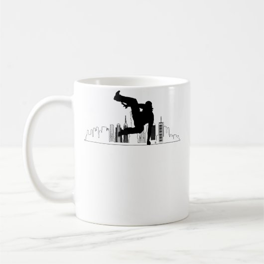Parkour Freerunning Freerunner Kaffeetasse (Links)