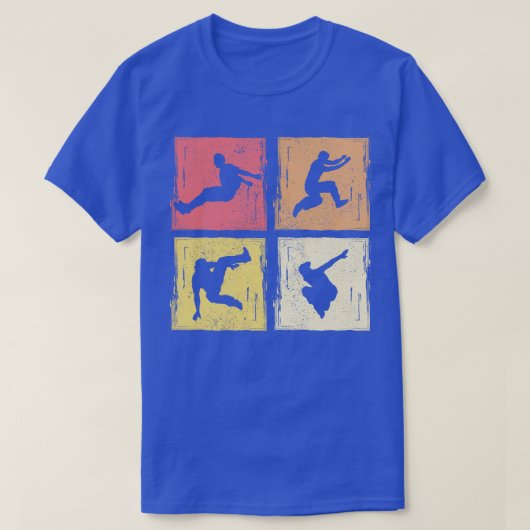 Parkour Freerunning Street Workout Acrobatic 2 T-Shirt (Design vorne)
