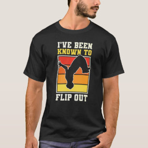 Parkour Freerunning Traceur Athlet Backflip IVe B T-Shirt