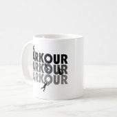 Parkour freier Betrieb Kaffeetasse (Vorderseite Links)