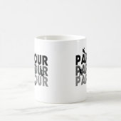 Parkour freier Betrieb Kaffeetasse (Mittel)