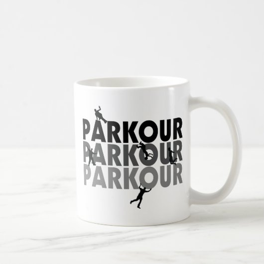 Parkour freier Betrieb Kaffeetasse (Rechts)