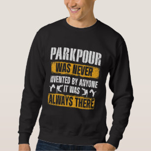 Parkour für Parkour Runner Traceur Freestyle Runne Sweatshirt