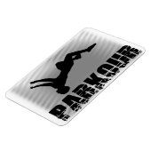 Parkour Gymnast Magnet (Linke Seite)