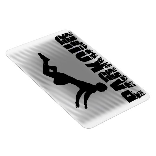 Parkour Gymnast Magnet (Rechte Seite)