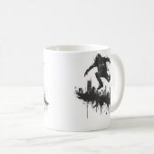 Parkour In The City Sporty Parkour Kaffeetasse (VorderseiteRechts)