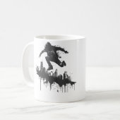 Parkour In The City Sporty Parkour Kaffeetasse (Vorderseite Links)