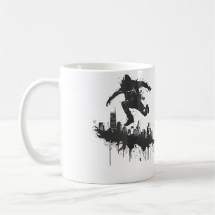 Parkour In The City Sporty Parkour Kaffeetasse