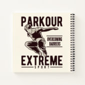 PARKOUR INDIVIDUELLE NAME NOTIZBLOCK (Rückseite)
