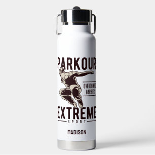 PARKOUR INDIVIDUELLE NAME TRINKFLASCHE