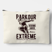 PARKOUR INDIVIDUELLE NAME ZUBEHÖRTASCHE (Rückseite)