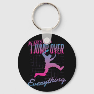 Parkour Jump Man Design Schlüsselanhänger