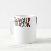 Parkour Kaffeetasse (Vorderseite Links)