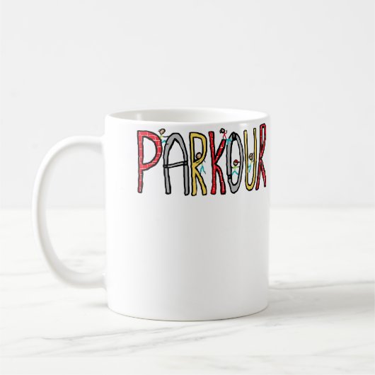 Parkour Kaffeetasse (Links)