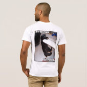 Parkour Katze T-Shirt (Schwarz voll)