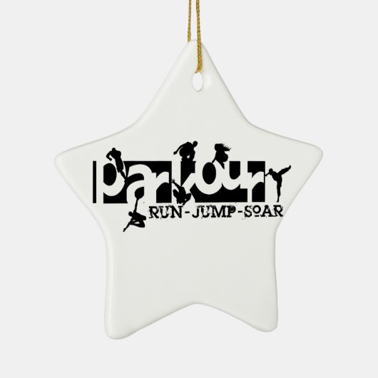 Parkour Keramik Ornament (Rechts)