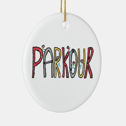 Parkour Keramik Ornament (Rechts)