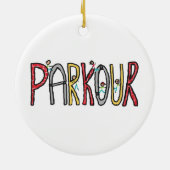Parkour Keramik Ornament (Hinten)