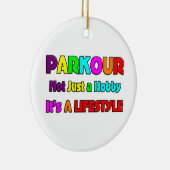 PARKOUR KERAMIKORNAMENT (Rechts)