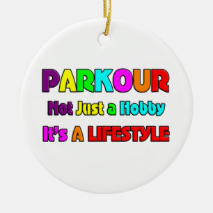 PARKOUR KERAMIKORNAMENT