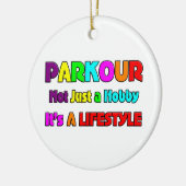 PARKOUR KERAMIKORNAMENT (Links)