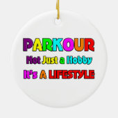 PARKOUR KERAMIKORNAMENT (Hinten)