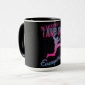 Parkour Man - Jump Boy Tasse (Vorderseite Links)