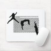 PARKOUR MAUSUNTERLAGE MOUSEPAD (Mit Mouse)