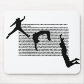 PARKOUR MAUSUNTERLAGE MOUSEPAD (Vorne)