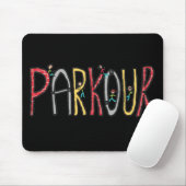 Parkour Mousepad (Mit Mouse)
