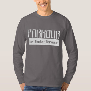 Parkour O.U.T Weiß T-Shirt