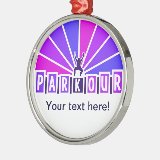 PARKOUR Ornament - anpassen (Links)