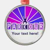 PARKOUR Ornament - anpassen (Vorne)