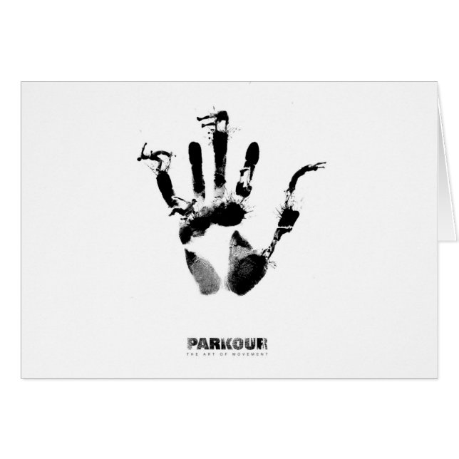 Parkour Plakat (Vorderseite (Horizontal))