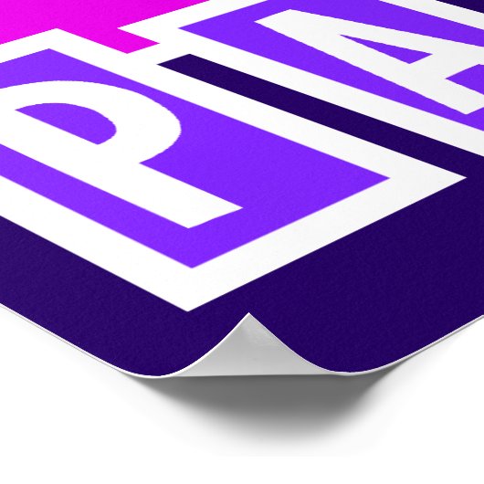 PARKOUR-Plakat Poster (Ecke)