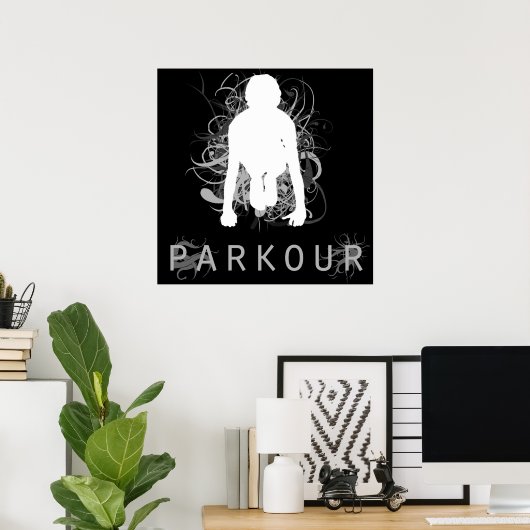 Parkour Poster (Heimbüro)