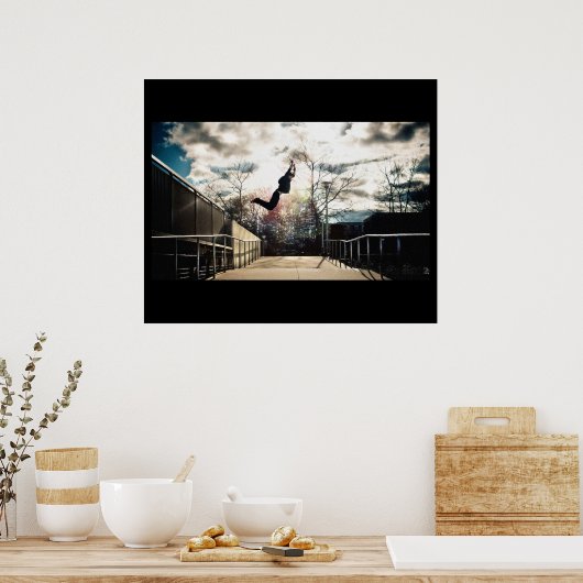 Parkour Poster (Küche)
