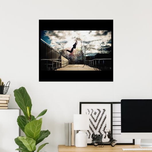 Parkour Poster (Heimbüro)