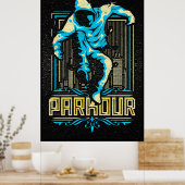 Parkour Poster - Parcour Poster - Parcours (Küche)
