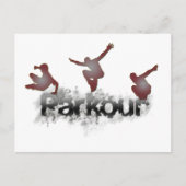 Parkour Postkarte (Vorderseite)