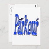 Parkour Postkarte (Vorne/Hinten)