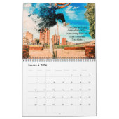 Parkour Quotes-Kalender Kalender (Jan 2026)