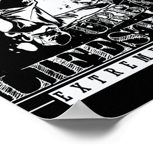 Parkour Run Jump Fly Poster (Ecke)