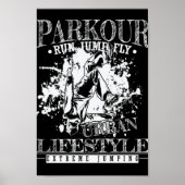 Parkour Run Jump Fly Poster (Vorne)