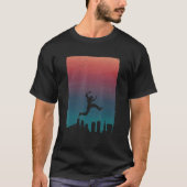 Parkour Running Vintag Freerunner T-Shirt (Vorderseite)